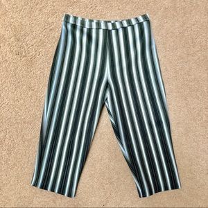 Green Stripe Pants